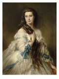 Mme Barbe de Rimsky-Korsakow Giclee Print by Franz Xaver Winterhalter