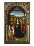 Polyptych of the Childhood of Christ, Panel with the Adoration of the Shepherds Giclee Print by Dieric Bouts