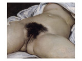L'Origine du monde reproduction procédé giclée par Gustave Courbet