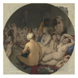 Le Bain turc Giclee Print by Jean-Auguste-Dominique Ingres