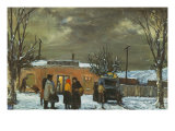 The Car Giclee Print by Ricardo Baroja