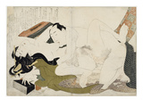 Modèles d'étreintes Giclée-Druck von Katsushika Hokusai