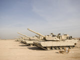 M1 Abrams Tank at Camp Warhorse Photographic Print by Stocktrek Images 