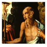 Saint Jerome reproduction procédé giclée par Luis De Morales