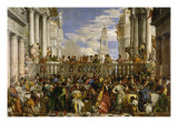 The Wedding at Cana Giclée-tryk af Paolo Veronese