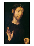 Christ Giving His Blessing or Ecce Homo Giclee Print by Hans Memling