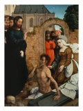 Raising of Lazarus Lámina giclée por Juan de Flandes Raising of Lazarus Lámina giclée por Juan de Flandes