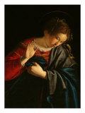 Annunciation (detail) reproduction procédé giclée par Orazio Gentileschi