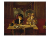 At the Cafe or the Absinthe Giclee-vedos tekijänä Jean Béraud At the Cafe or the Absinthe Giclee-vedos tekijänä Jean Béraud