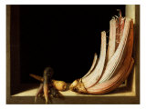 Still Life with Cardoon and Parsnips, 1604 Lámina giclée por Juan Sanchez Cotan Still Life with Cardoon and Parsnips, 1604 Lámina giclée por Juan Sanchez Cotan