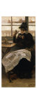At the Cafe Giclee Print by Alessandro Milesi