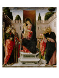 Madonna and Four Saints, 1476 (detail) Impressão giclée por Bartolomeo Vivarini Madonna and Four Saints, 1476 (detail) Impressão giclée por Bartolomeo Vivarini