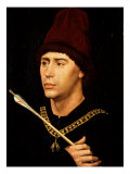 Portrait of Antoine De Bourgogne Giclee Print by Rogier van der Weyden
