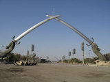 Hands of Victory, Baghdad, Iraq Photographic Print by Stocktrek Images 
