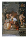 Saints Lucy and Apollonia reproduction procédé giclée par Parmigianino 