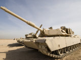 M1 Abrams Tank at Camp Warhorse Photographic Print by Stocktrek Images 