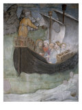 Scenes from the Life of St. Jerome, Saint's Juorney Giclee-trykk av Giovanni Badile