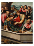 Burial of Saint Stephen Giclee Print by Juan Juanes