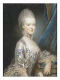 Marie-Antoinette de Lorraine-Habsbourg (1755-1793), alors archiduchesse d'Autriche en 1769 reproduction procédé giclée par Joseph Ducreux