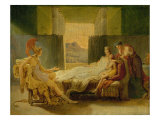 Aeneas and Dido reproduction procédé giclée par Pierre Narcisse Guérin