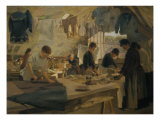 The Ironers at Trouville, 1888 Giclee Print by Louis-joseph Anthonissen