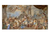 Expulsion of Heliodorus from the Temple Giclee Print by Francesco Solimena