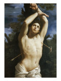 St. Sebastian Giclée-tryk af Guido Reni