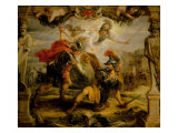 Achille and Hector, 1630 reproduction procédé giclée par Peter Paul Rubens