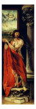 Isenheim Altar, Saint Sebastian reproduction procédé giclée par Matthias Gruenewald