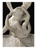 Psyché ranimée par le baiser de l'Amour Giclée-Druck von Antonio Canova