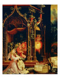 Isenheim Altar, Allegory of the Nativity reproduction procédé giclée par Matthias Gruenewald