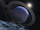 Extrasolar Planet Orbiting Star HR 8799 Photographic Print by Stocktrek Images 