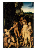 The Fruits of Jealousy, the Silver Age Lámina giclée por Lucas Cranach the Elder