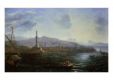 View of Genoa from the Sea Giclee Print by Claude Lorrain