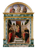 Madonna and Four Saints, 1476 Giclée-Druck von Bartolomeo Vivarini