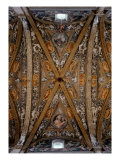 Ceiling Giclee-trykk av Girolamo Mazzola Bedoli