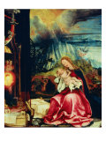 Isenheim Altar, Allegory of the Nativity reproduction procédé giclée par Matthias Gruenewald