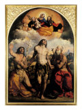 St. Sebastian Between Saints Jerom and John the Baptist, 1522 Wydruk giclee autor Dosso Dossi St. Sebastian Between Saints Jerom and John the Baptist, 1522 Wydruk giclee autor Dosso Dossi