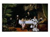 The Breakfast, 1877 Giclee Print by Louise Abbema