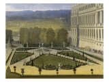 Promenade of Louis XIV Along the Northern Flowerbed in the Gardens of Versailles, 1688 (detail) Lámina giclée por Etienne Allegrain Promenade of Louis XIV Along the Northern Flowerbed in the Gardens of Versailles, 1688 (detail) Lámina giclée por Etienne Allegrain
