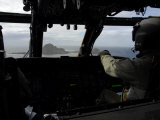 Aircrews Approach Farallon Island Off the Coast of San Francisco, California Lámina fotográfica por Stocktrek Images