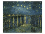 La nuit étoilée, Arles reproduction procédé giclée par Vincent van Gogh