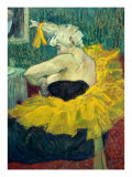 The Clowness Cha-U-Kao Giclee Print by Henri de Toulouse-Lautrec