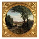 Dante Near the Entella Giclee Print by Luxoro Tammar