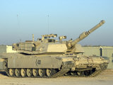 M1 Abram Tank at Camp Warhorse Photographic Print by Stocktrek Images 