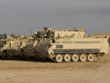 M113 Varient at Camp Warhorse Photographic Print by Stocktrek Images 