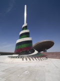 Flagpole Covered in Plates of Murano Glass Next to the Monument to the Unknown Soldier Photographic Print by Stocktrek Images 