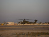 AH-64 Apache Hovering Above the Ramp, Tikrit, Iraq Photographic Print by Stocktrek Images 