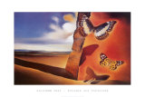 Paysage Aux Papillon Prints
