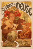 Mucha - Bieres de la Meuse Posters